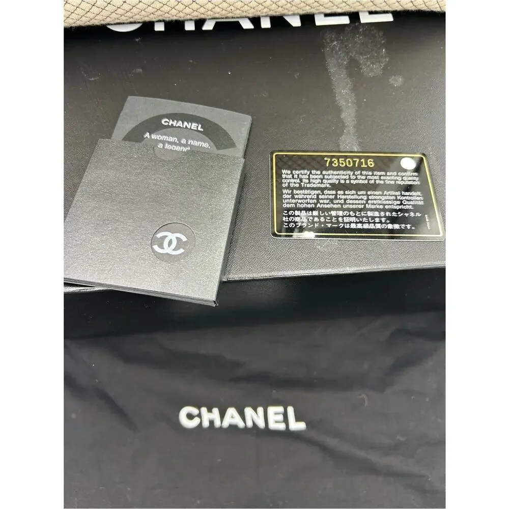 Women's Chanel vintage quilted CC bowling bag made in Italy NWT